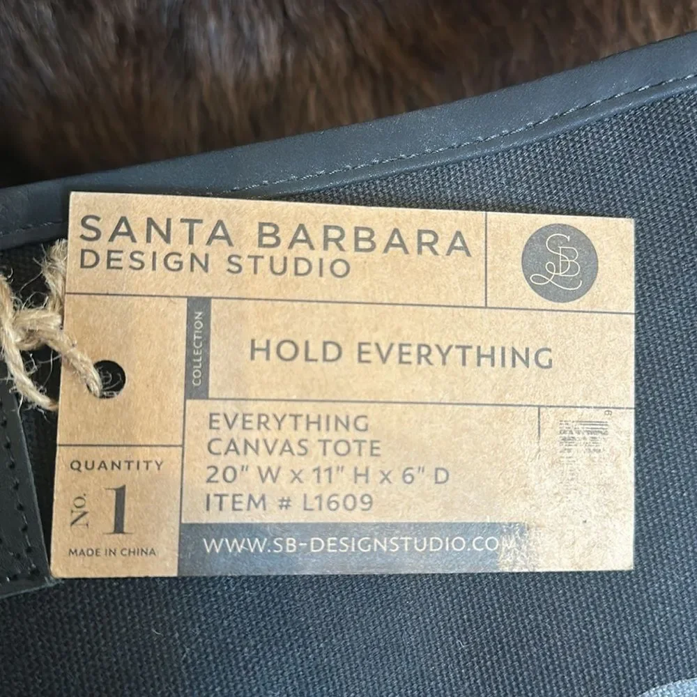 Santa Barbara Design Studio Canvas Tote (CCC)